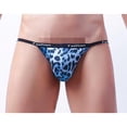 thumbnail image 5 of Aayomet Caleçons Courts Bikini pour Hommes g String Caleçons Courts avec Poche (Bleu, G), 5 of 5