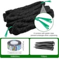 thumbnail image 2 of Poultry Netting 50x50 ft, 1" Square Mesh Heavy Duty Chicken Run Net, Garden Netting to Protect Plants, Fruit Trees, Vegetables from Birds, Deer, Pests & Animals for Farm, Orchard, Coop, 2 of 8
