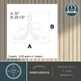 thumbnail image 6 of Metropolis 9 Light 2 Tier Satin Nickel Chandelier White Glass, 6 of 6