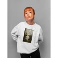 thumbnail image 2 of Pastell Little Bo Sheep Sweatshirt Womens -Charlotte Bird Designs, Female Casual Fit, 2 of 4