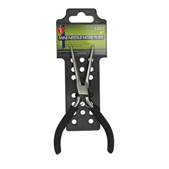SE Professional Quality 6" Mini Needle Nose Pliers - LF01