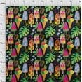 thumbnail image 4 of oneOone Rayon Black Fabric Texture Sewing Craft Projects Fabric Prints By Yard 56 Inch Wide-CK, 4 of 5