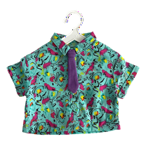 American Girl Courtney's Shirt & Tie for 18" Dolls