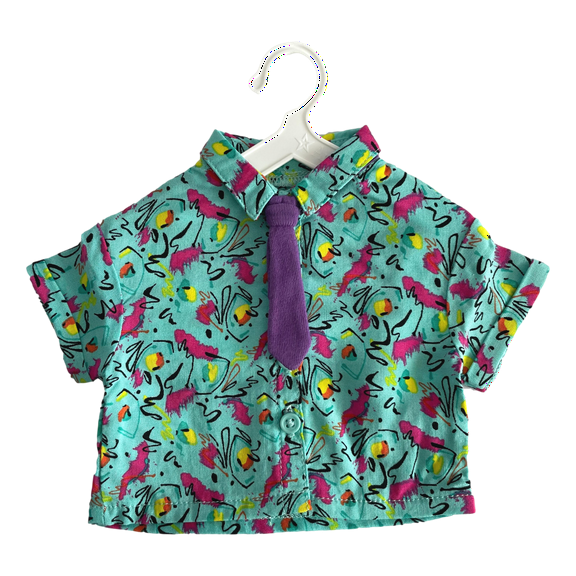American Girl Courtney's Shirt & Tie for 18" Dolls