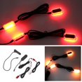 thumbnail image 3 of Fugacal Car Interior Ambient Light 12V,4‑In‑1 5V/12V Car Interior Ambient Light 7 Colors Adjustable Voice Control Flashing Lamp, 3 of 8