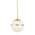 thumbnail image 3 of 2112-AG Crystorama Lighting Truax - One Light Pendant in Classic Style - 12 Inches Wide by 13.5 Inches High-Aged Brass Finish, 3 of 9