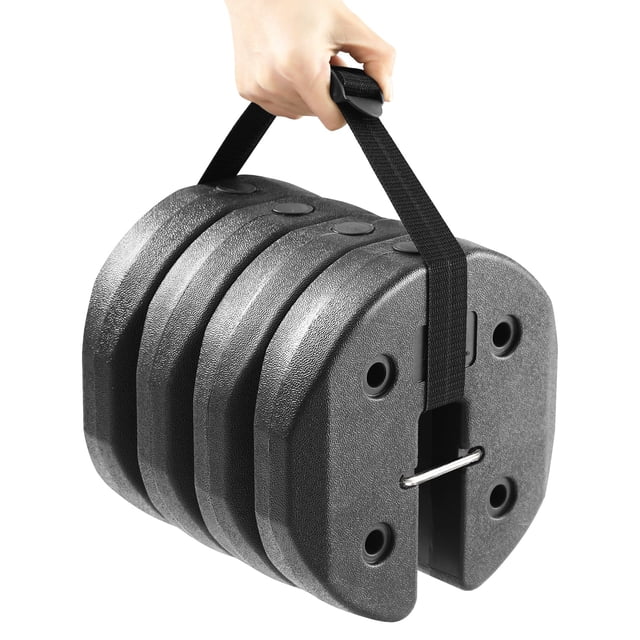Pesas de toldo ABCCANOPY, fáciles de resistir al viento, 9 kg, paquete de 4