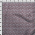 thumbnail image 4 of oneOone Cotton Cambric Maroon Fabric Geometric Craft Projects Decor Fabric Printed By The Yard 56 Inch Wide, 4 of 4
