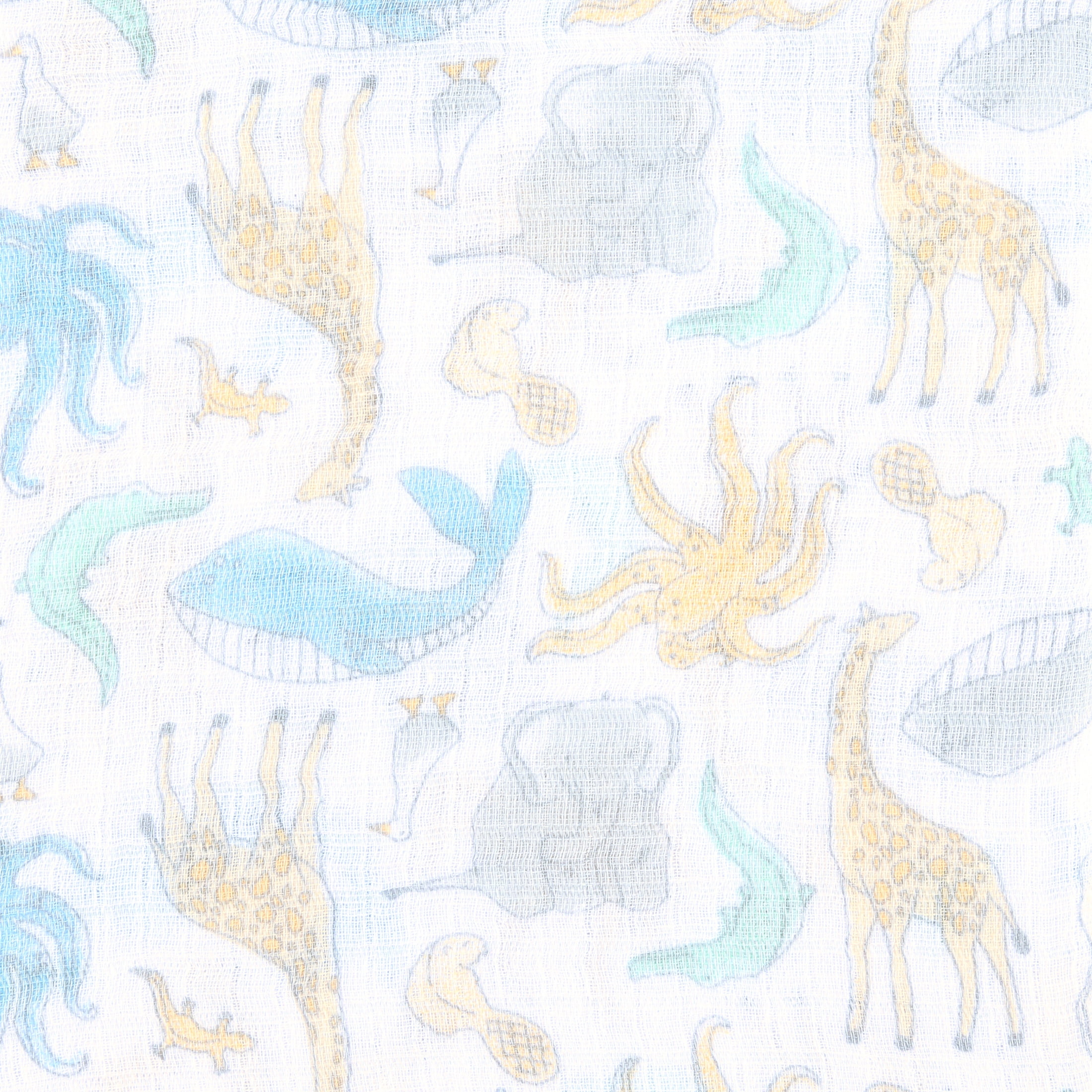aden + anais essentials, crib sheet, natural history-species