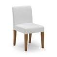 thumbnail image 4 of Chesnee Dining Chair with Short Slipcover, Bone MB2405-01 (2 Pack), 4 of 7