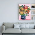 thumbnail image 3 of Trademark Fine Art 'Bouquet in a vase II' Canvas Art by Melissa Wang, 3 of 3