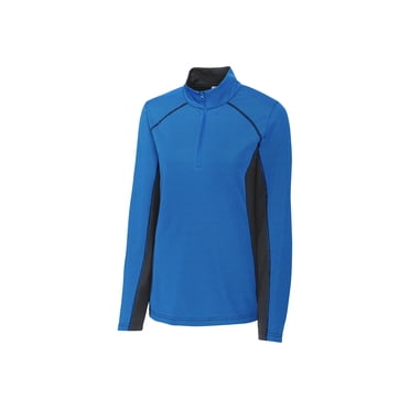 Clique Veste à Demi-Fermeture à Glissière Colorblock pour Femmes