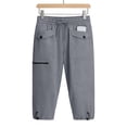 thumbnail image 6 of BLVB Womens Cargo Capris Lightweight Hiking Pants Multi Pockets Casual Outdoor Athletic Travel Loose Cropped Pants, 6 of 7