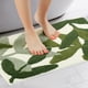 thumbnail image 2 of Alfombra de baño REGALWOVEN antideslizante de felpa suave para el suelo del baño, bañera y ducha Hoja-1 18" x 26", 2 of 6