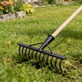 thumbnail image 1 of Steel Garden Rake Detachable Gardening Hand Weeder Puller for Yard and Garden Farm Uprooting, 1 of 3