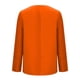 thumbnail image 5 of Blazer de moda para mujer, blusas de color liso, manga larga, cuello en V, chaqueta de traje informal, blusa de poliéster para mujer, 5 of 6