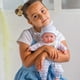 thumbnail image 5 of 15 Realistic Soft Body Baby Doll with Open/Close Eyes | JC Toys - Berenguer Boutique | 10 Piece Gift Set with Bottle, Rattle, Pacifier & Accessories | Blue | Ages 2+, 5 of 5