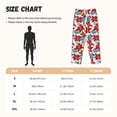 thumbnail image 6 of Haiem Lilies Flowers Women's Pajama Pants Ultra Lightweight Pjs Bottoms Sleepwear Bottom Pants With Pocket Drawstring-Medium, 6 of 7