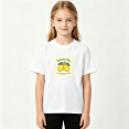 thumbnail image 2 of Lemon Stamp Limoncello Girls Graphic Tee, Cute Italy Beach 100% Cotton Kids Short Sleeve T-Shirt 4-13Y, 2 of 5