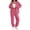 Hot Pink_012, variant on Womens Tracksuit Fashion Full Zip Up Sweatsuits Set Fall Winter Casual Hoodie and Jogger 2 Piece Set Yellow 3XL