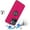 Hot Pink, variant on For Motorola Moto G 5G 2025 Hybrid 360 Degree Rotatable Metal Invisible Ring Stand Holder Slim Fit Magnetic Car Mount Shockproof Cover, XPM Phone Case [Silver]