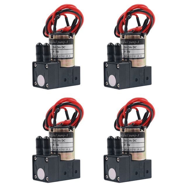 4X Pressure Motor Ink Pump Indoor and Outdoor Photo Machine Suction Pump Liquid Pump 24V Diaphragm Pump