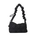 thumbnail image 5 of Bolso de hombro tipo mensajero con diseño de nube plisada y estilo informal para mujer, 5 of 5