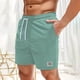 thumbnail image 3 of Pantalones cortos de pana lisos para hombre, para el verano, informales, transpirables, con silueta atlética, poliéster, ocio al aire libre., 3 of 8