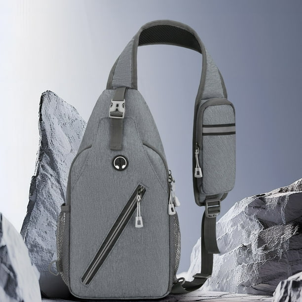 Baúles de almacenamiento, organizadores de armario y almacenamiento, bolso de pecho para hombre y mochila multifuncional, bolso de hombro deportivo y moderno, bolso de estudiante de moda para hombre,