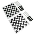 thumbnail image 4 of Checkers Set, Fine Workmanship Foldable Plastic Checkerboard Set  For Parties For Hotel Lobbies For Outdoor Camping For Travel, 4 of 8