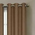 thumbnail image 2 of Henley Faux Linen Room Darkening 76 X 84 In. Grommet Curtain Panel Pair, 2 of 2