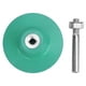 thumbnail image 5 of Cepillo abrasivo de goma de esmeril con disco de cerdas de 2 pulgadas, rueda de pulido para eliminar rebabas y óxido, color verde, 5 of 7