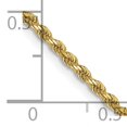 thumbnail image 5 of Leslie's 14K 1.75mm Diamond-Cut Rope Chain (Weight: 5.06 Grams, Length: 18 Inches), 5 of 5