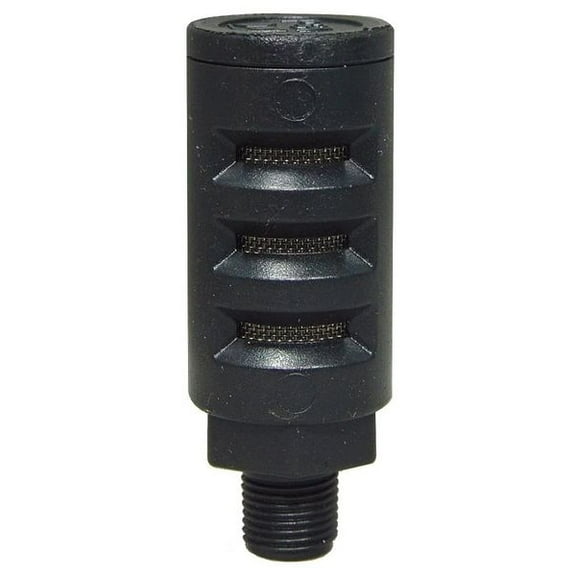 Speedaire Silencer Muffler,1/8 In MNPT,11/16 Hex 1EJV9