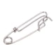 thumbnail image 1 of Fácil, Rápido, Señuelo Snap 5PCS Clips De Línea Larga Conectores De Pesca En El Mar Giratorios A Presión Hebilla Para Colgar Con Ojo Cerrado Herramienta De Pasador Rápido,, 1 of 7