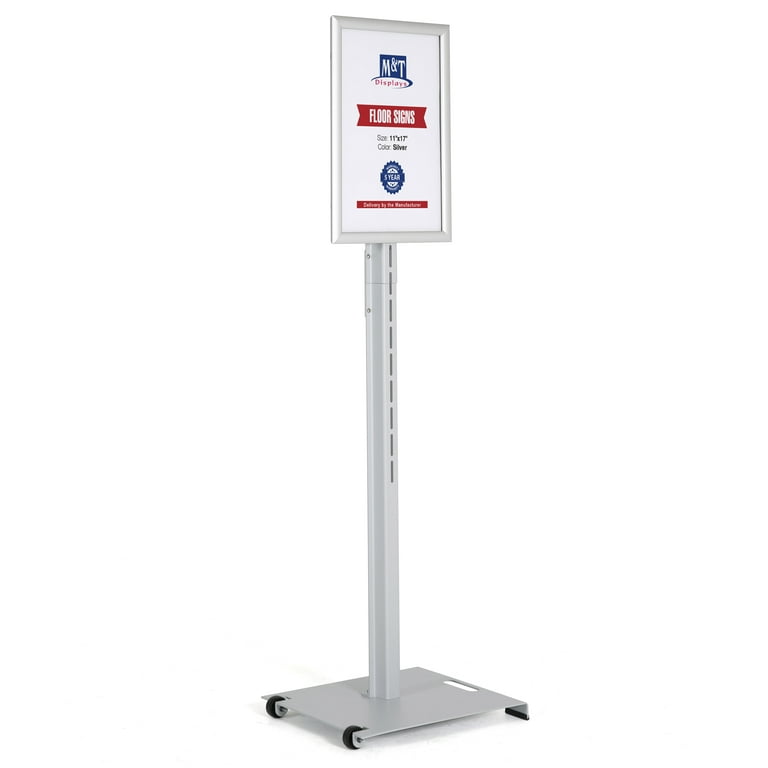 Wholesale White Silvery Metal Poster Stand KT Board Poster Holder  Advertising Display Poster Stand KT Board Display Rack Menu Stand Holder  Sign Holder From Lucindawu, $109.45