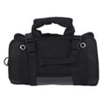thumbnail image 1 of Bolsa enrollable para herramientas, tela Oxford, portátil, multiusos, bolsa de almacenamiento para herramientas, rollo colgante para electricista, fontanero, carpintero, color negro, 1 of 10