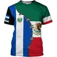 thumbnail image 6 of Custom El Salvador Flag Shirt for Men Women Personalized Salvadoran Pride Tshirt 3D El Salvador Clothes Salvadoreñas Shirts (ZipHoodie, 2XL), 6 of 9