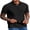 Black, variant on COOFANDY Mens Polo Shirts Short Sleeve Cotton Pique T-Shirts 2 Buttons Casual Performance Golf Shirts