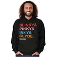 thumbnail image 5 of PACMAN Ghosts Blinky Pinky Inky Clyde Hoodie Sweatshirt Women Men Brisco Brands S, 5 of 6
