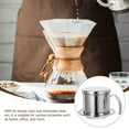 thumbnail image 2 of RENACLIPY Stainless Steel Coffee Dripper Portable Coffee Maker for Home and Travel Use, 2 of 5
