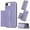 Purple, variant on Detachable Wallet Case for iPhone 16e Card Slots Holder, Premium PU Leather Magnetic Cover Compatible with Mag-Safe, Shockproof Removable Flip Kickstand Protective Case, Winered
