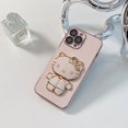 thumbnail image 1 of Carcasa Para OPPO Reno 5 6 7 4G 7Z 8 Lite KT Gato Espejo Soporte Polvo Teléfono Funda Gao Jiahui unisex, 1 of 2