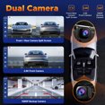 thumbnail image 4 of Lamtto 10.26" Carplay Screen for Car, 2.5K +1080P Dash Cam, Car Stereo Portable Apple Carplay & Android Auto with GPS Navigation, Bluetooth, Airplay, Mirror Link, 64GB TF Card, 4 of 9