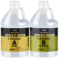 thumbnail image 1 of Kit de resina epoxi TAKIMO 3× resistente a los rayos UV, 2×1,0 L transparente, 1 of 6