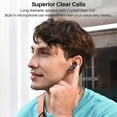 thumbnail image 4 of TOZO A2 Bluetooth Wireless Earbuds, 20H Play, Deep Bass Stereo, Clear Calls, Waterproof, Lightweight, Mini, In-Ear, Black, 4 of 8