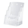 thumbnail image 3 of Colaxi Acrylic Business Card Display Stand Pamphlet Reception Flyer Brochure Holder 3Tier 23.5x17.3x32cm, 3 of 8