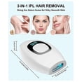 thumbnail image 5 of Depiladora láser IPL para depilación corporal femenina, 999.999 pulsos, depiladora IPL permanente e indolora, enchufe europeo., 5 of 5