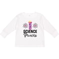 thumbnail image 3 of Inktastic Science Princess Girls Scientist Girls Long Sleeve Toddler T-Shirt, 3 of 5