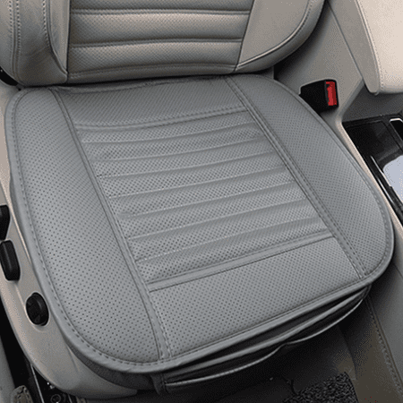 Universal 3D Front Car Seat Cushion Breathable PU Leather Seat Cover Pad Full Surround Protect Seat Pad Mat Comfortable For Auto Car (Best Way To Protect Leather Seats From Car Seats)